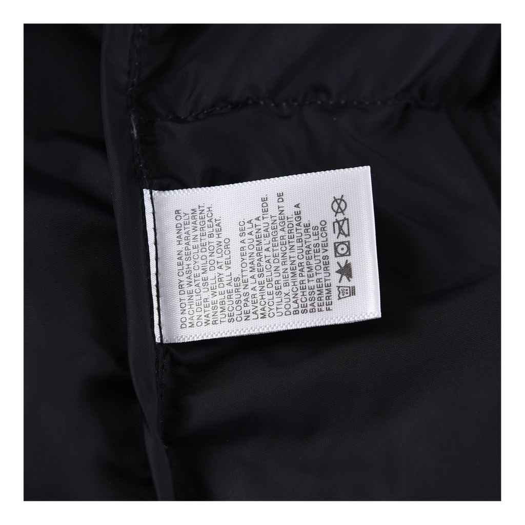The North Face Contrast-Panel Puffer Jacket with Stand Collar