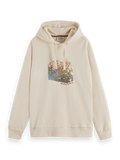 S&S Loose Fit Embroidered Artwork Hoodie