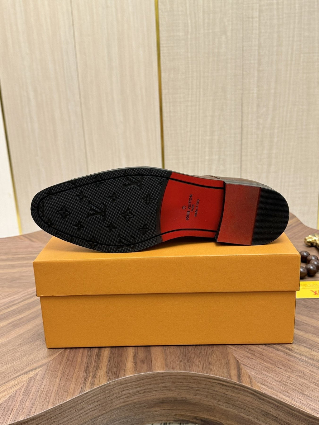 Louis Vuitton Brown Lace-Up Dress Shoes - Almond Toe