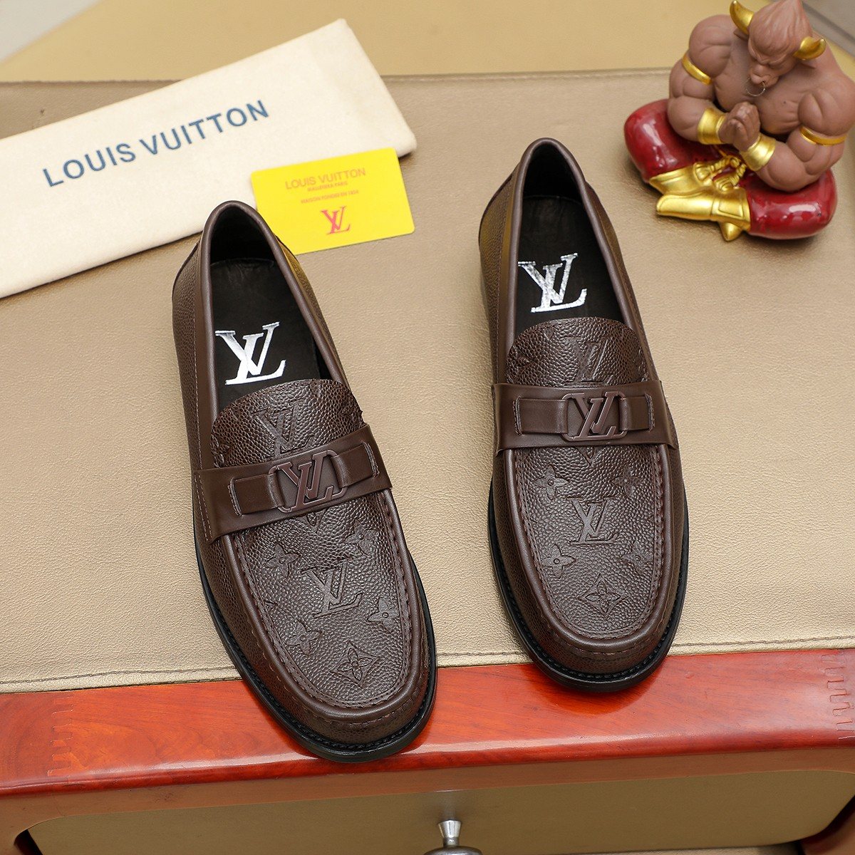 Louis Vuitton Woven Vamp Men’s Loafers
