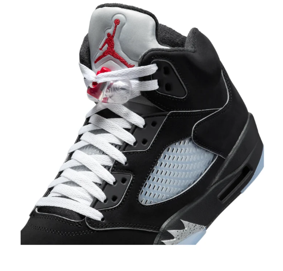 Air Jordan 5 Retro OG 'Black Metallic Reimagined' Sneakers HF3975-001
