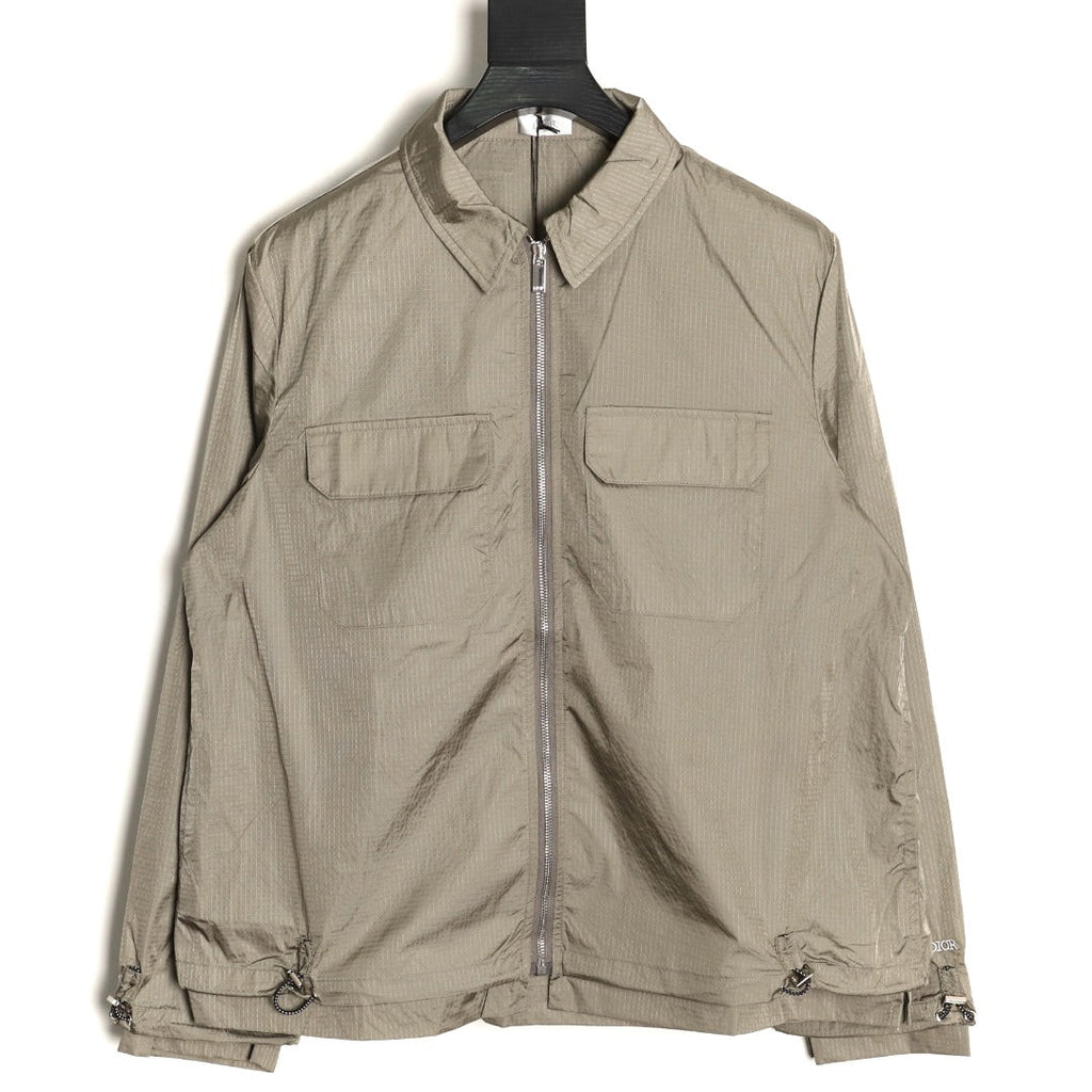 Dior Multi-Pocket Zip Jacket - Light Taupe